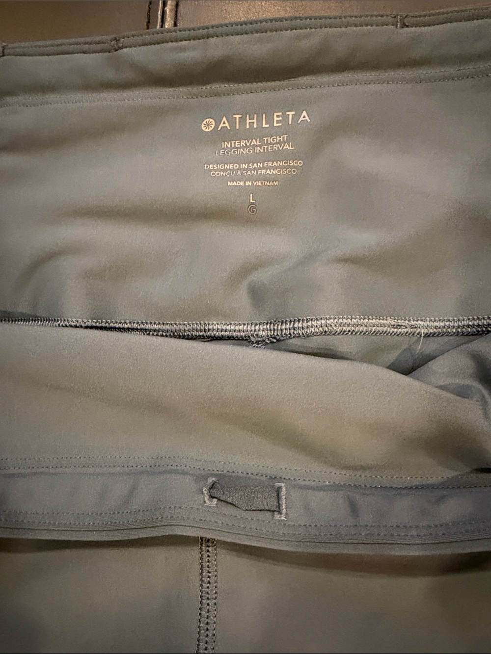 Athleta Interval leggings Gray